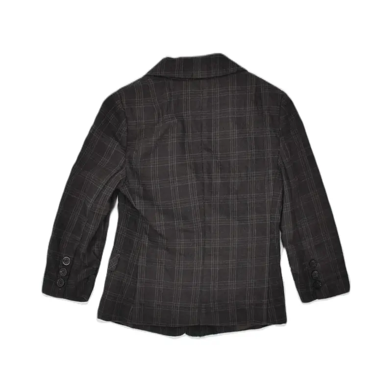 Pre-Owned Vintage PATRIZIA PEPE FIRENZE Womens 4 Button Blazer Jacket IT 42 Medium Brown 2