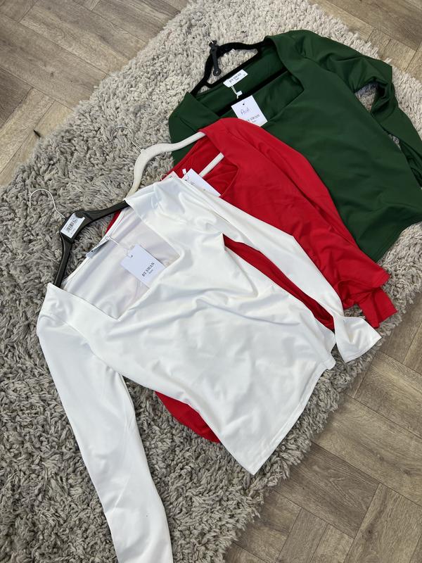 ERICA Long Sleeve Slinky Top 3