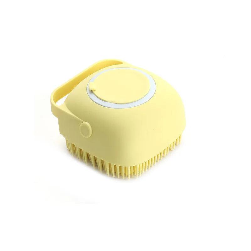 Pet Bathing Brush Soft Silicone Massager Shower Gel Bathing Brush Clean Tools Comb Dog Cat Cleaning Grooming Supplies 7