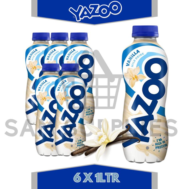 Yazoo Milk Drink All Variety 1LTR X 6 Bulk Pack Beverage 4