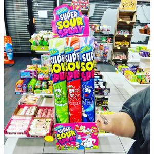Giant Super Sour Candy Spray