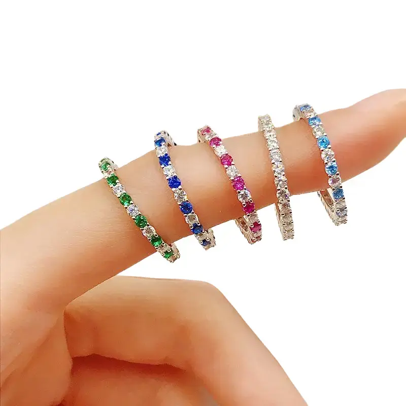 【T11】Best Seller Cubic Zirconia Eternity Ring Band