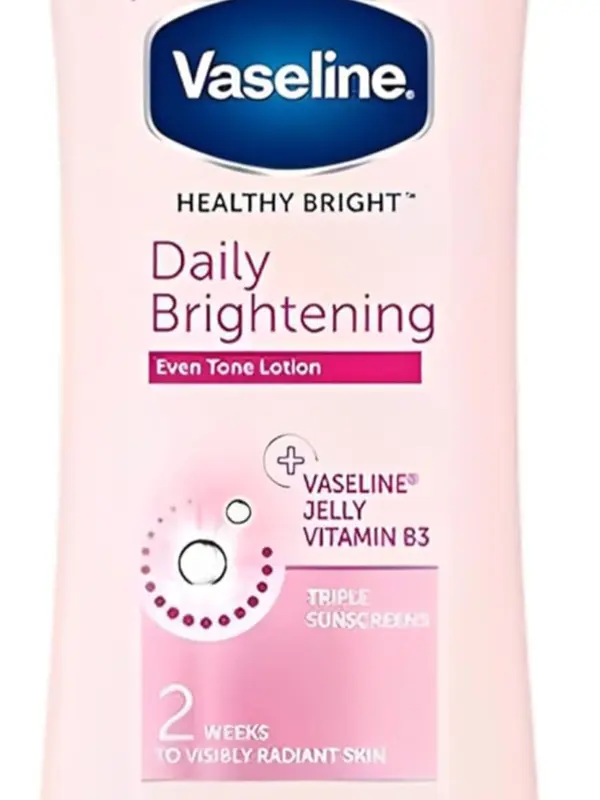Vaseline Daily Brightening Even Tone Lotion 600ml - Moisturizer with Vitamin B3 1