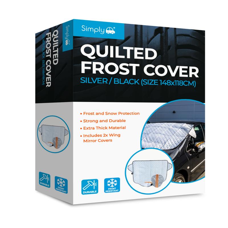 Simply Automotive 4 Layer Quilted Frost Cover Protector Shield for Car SUV Van 2