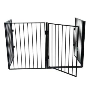 Freestanding/Wall Mountable Panel Safety Gate Nursery Guard Fire Guard Fire Place Screen 1
