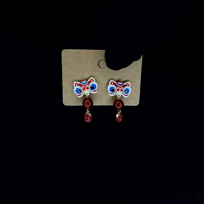 Folréa’s Prosperity Guardian Earrings - Stylish and Elegant