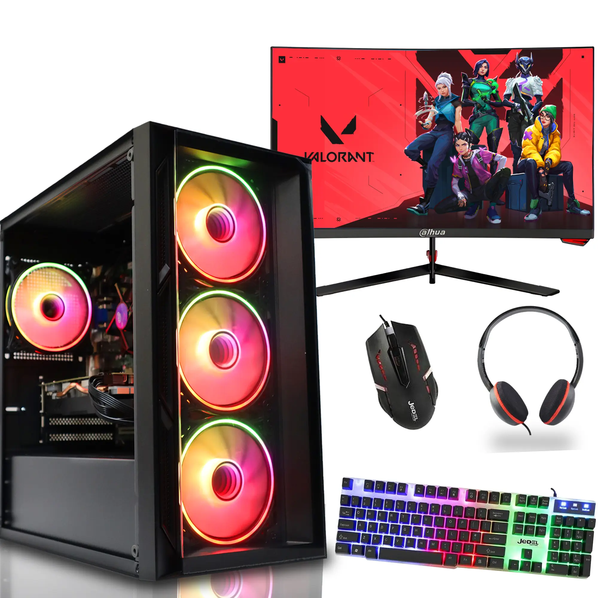 Fast Gaming PC Bundle Intel Core i7 12700KF - 32GB DDR4 RAM, 2TB M.2, 8GB NVIDIA RTX 4060 Windows 11 Pro