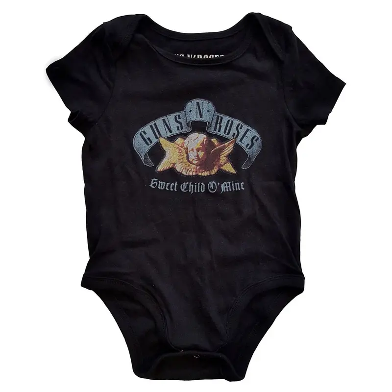 Guns ‘n’ Roses baby sleep suit/vest 0
