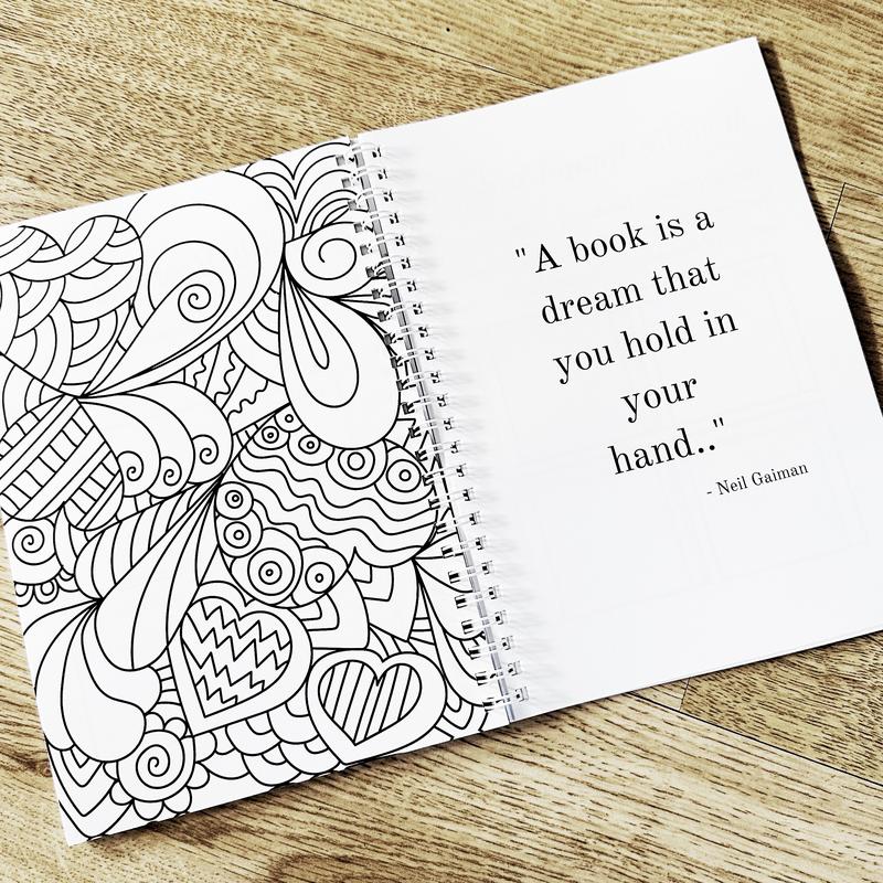 Just One More Chapter Book Tracking Journal, Reading Review Journal, Book Tracker, Book Lover Gifts 3