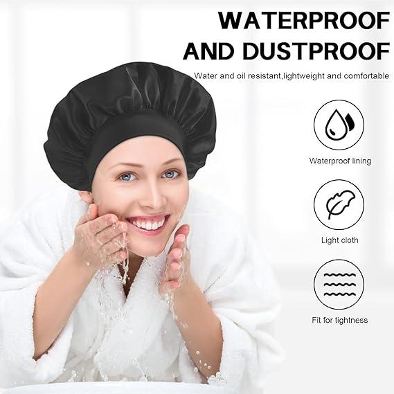 Product Introduction of Silk Bonnet Satin Bonnet, Silk Hair Wrap for Sleeping, Soft and Comfortable Silk Sleep Cap 8