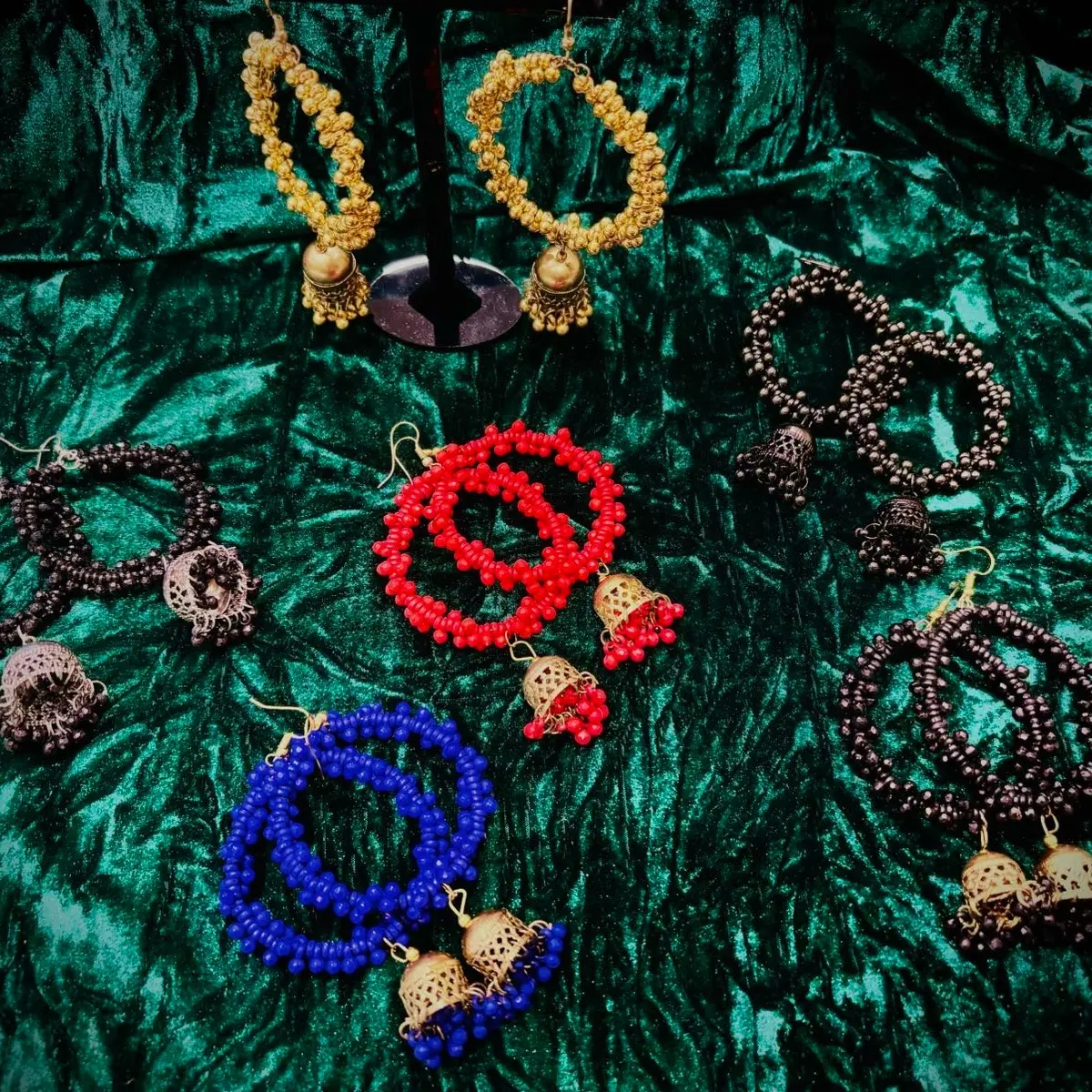 Jhumki hoop earring
