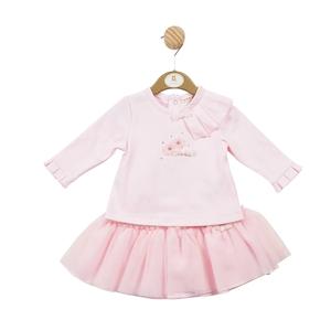 Mintini Pink Adore Top and Tutu Skirt Kidswear