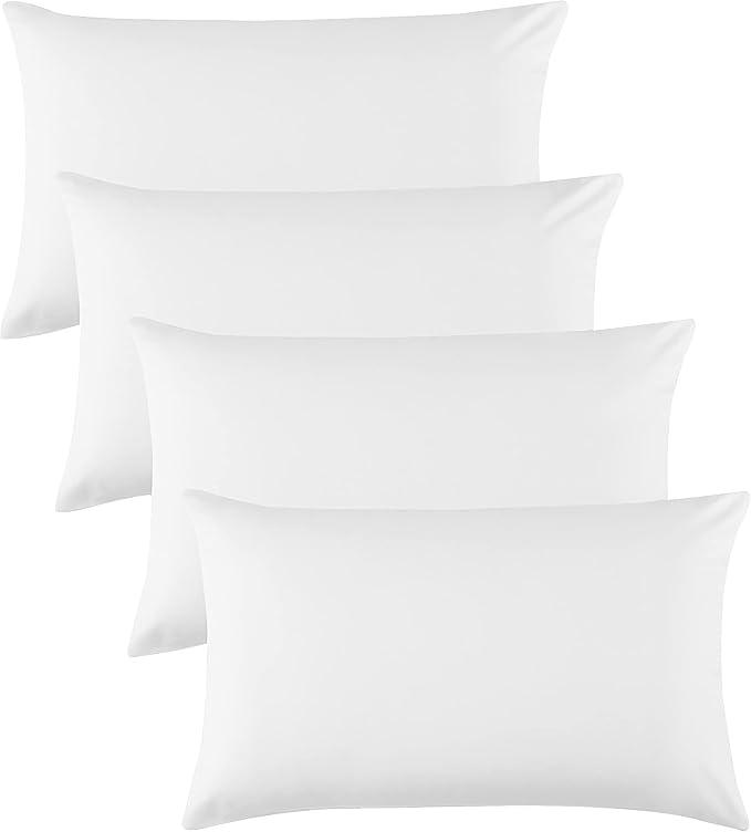 Trend & Bend Luxurious Microfiber Pillowcases 2 & 4 Count Pocket Design Soft Skin Pillowcases 50 x 75cm New Year Gift Hotel Quality Covers 4