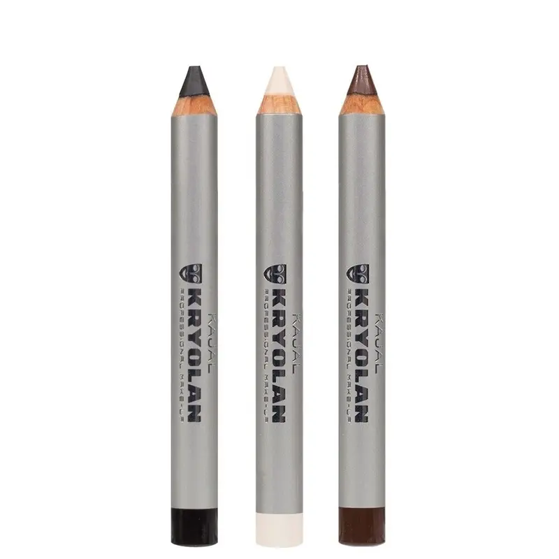 Kryolan Kajal Pencil - Colour rich, creamy, soft textured eye liner / eye makeup pencil eyeliner kajal  pen mascara 0
