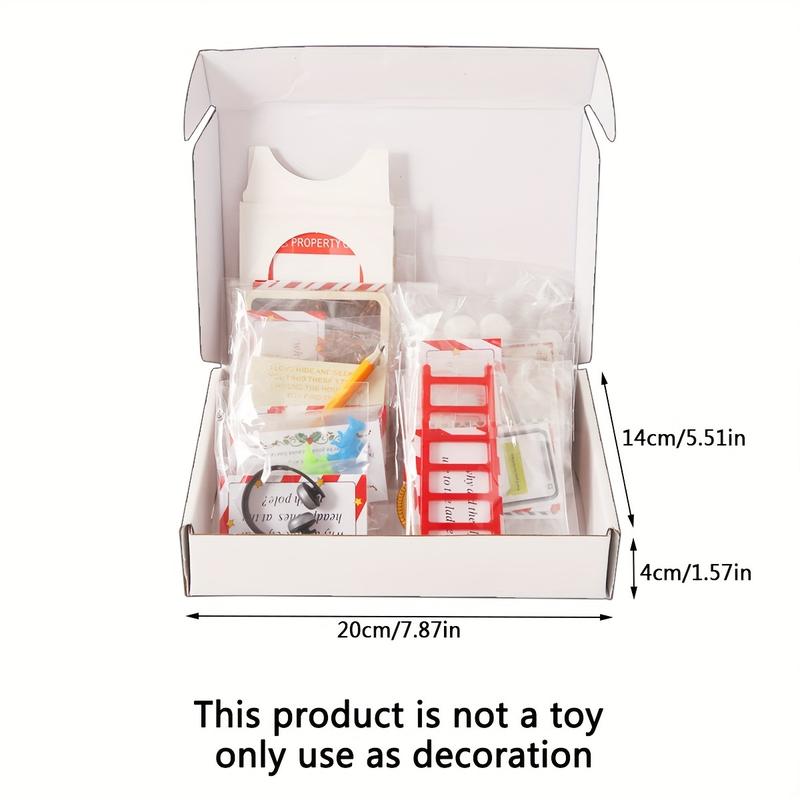 24pcs Elf on the Shelf Advent Calendar Kit, Christmas Countdown with Jokes & Surprises, Festive Home Decor, No Feather, Plastic, Battery-Free, Holiday Seasonal Decor 2