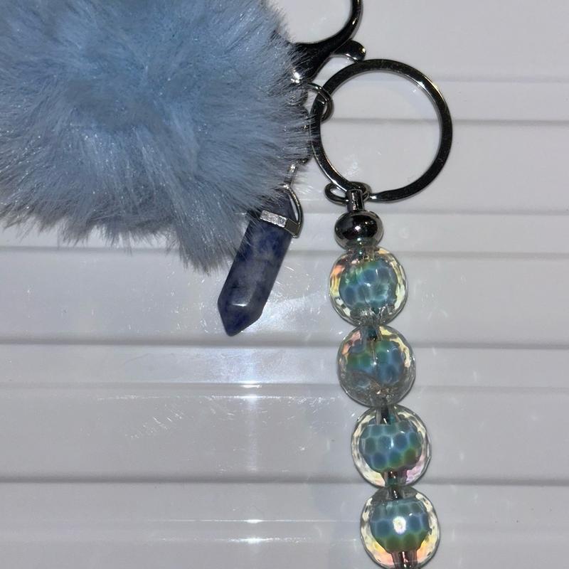 Phone straps & Keychains with crystals, ouija boards & pompoms 8