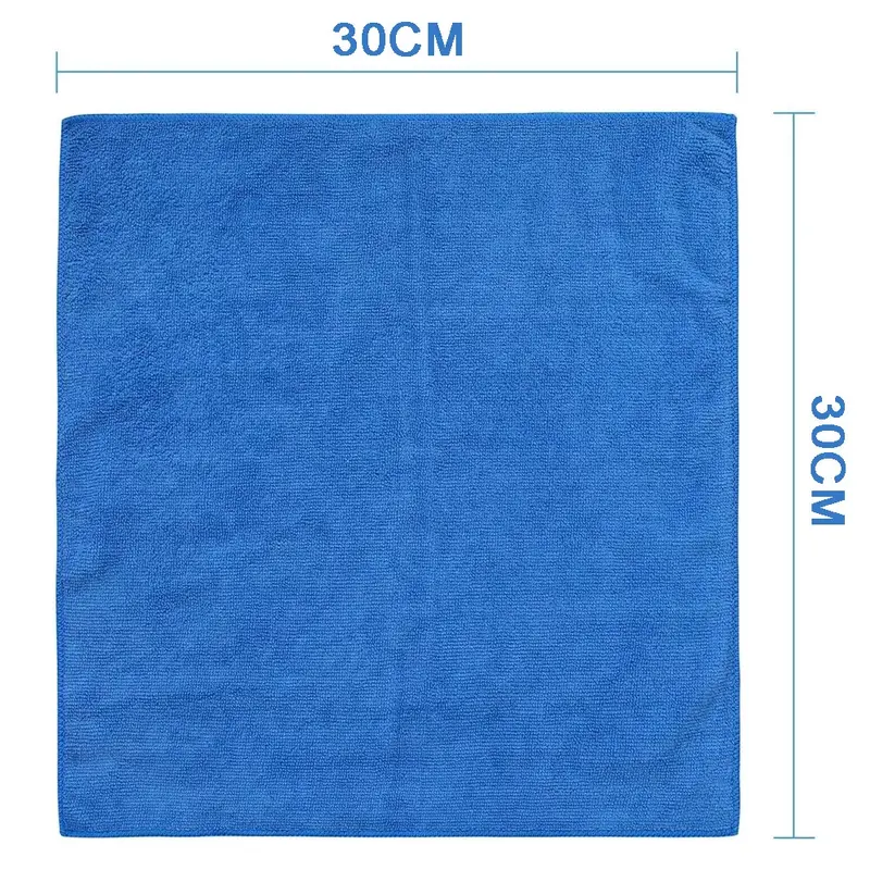 18Pcs Microfibre Cloths for Car Detailing and Cleaning rough  hands 2
