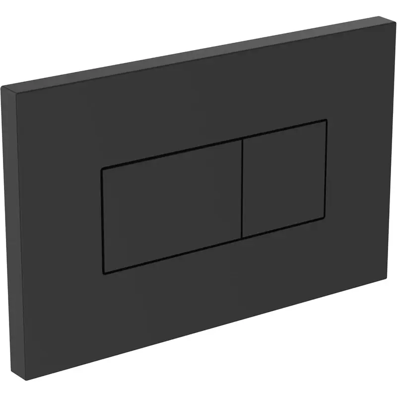 Solea P2 Pneumatic Toilet Flush Plate, R0110A6, Black 5