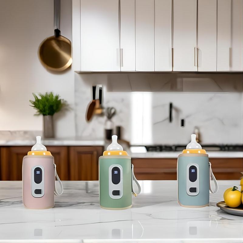 Product Introduction of Smart USB-Powered Bottle Warmer with Real-Time Temperature Display - Portable & Versatile for All Bottles 0