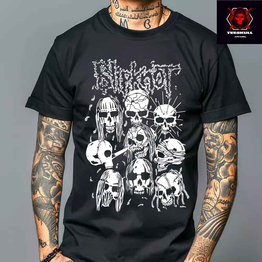 Slipknot Heavy Metal Rock Band Unisex Heavy Cotton T-SHIRT S-5XL, Gift for Him, Gift for Him, Gift for Fan
