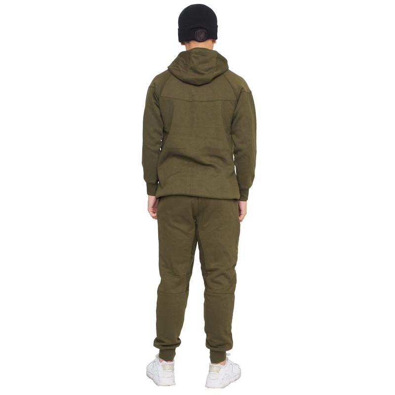 Men’s Slim Fit Tracksuits Full Sleeve Fleece Zip Up Hooded 2 pcs Cord set Gym wear & Loungwear 2