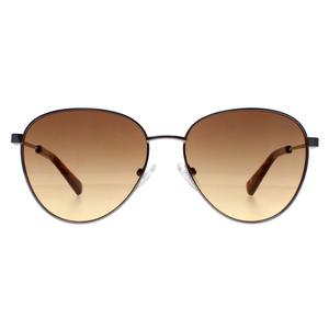 Guess Sunglasses GU8257 10F Shiny Light Nickeltin Brown Gradient for Male - Menswear - Mens - Sunglasses - Eyewear - Summer