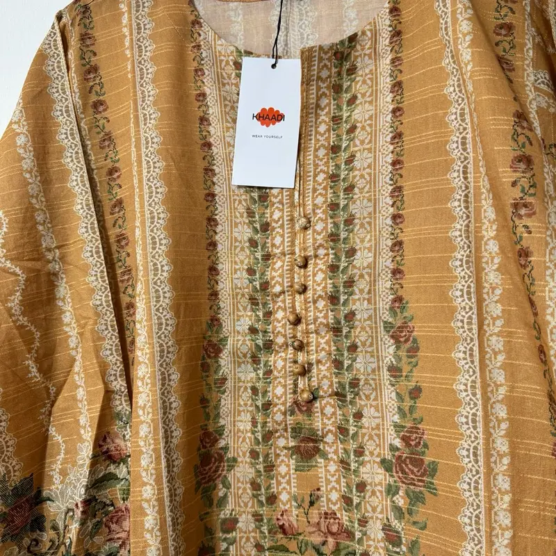Khaadi Women's Heavy Embroidered Luxury Suit - Pakistani Designer Khaadi - Womenswear, Traditional Dress 3