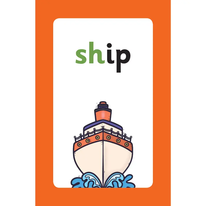 Nursery Phonics Home Learning Flashcards for Ages 3-5 textbooks 8