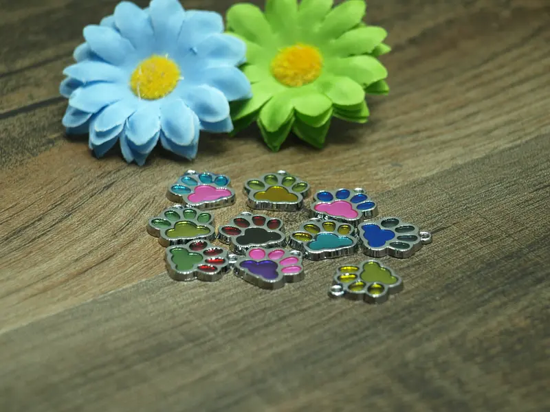 Personalised Engraved Cat Tag, Dog, Kitten Pet ID Collar Customised Any Name Charm Glitter Neck Sparkly Two colours 4