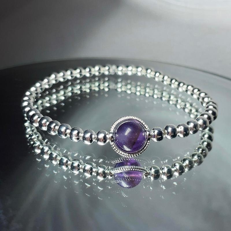 Crystal anxiety relief spinning fidget bracelet | stress relief fidget bracelet 2