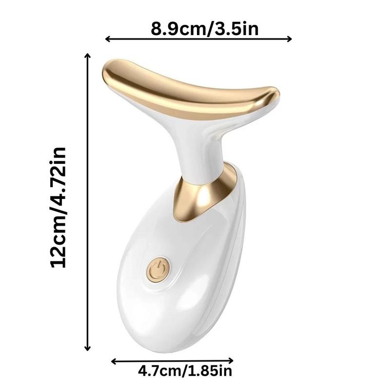 and Neck Massager, Portable Facial and Neck Massager V Shaped Massager Wrinkle Remover Anti Aging. Battery operated wrinkle reducer Comfort 7 1 face lifting massage tool face lifting led face sculptor beauty device intense pulsed light instrument massage 4