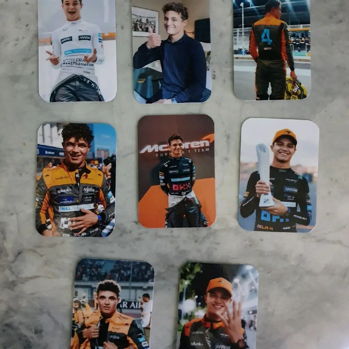 Formula one Racing unofficial photocard sets (8 pcs in 1)