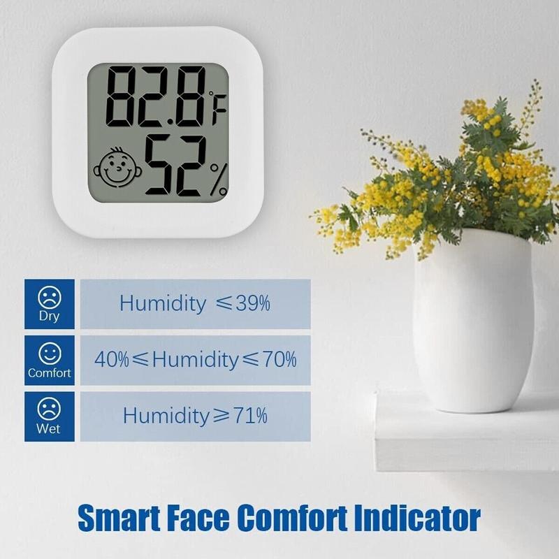 Digital Humidity Meter LCD Thermometer Hygrometer Indoor Temperature Meter Gauge 5