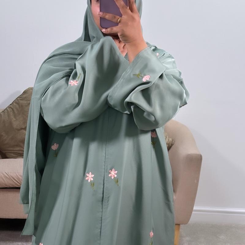HIBA ABAYA, Modest fashion, size 50 to 60, Muslim Fashion, Womens Islamic Clothing 5
