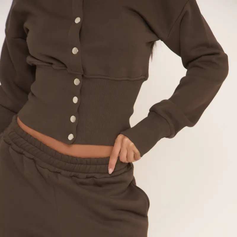 Elasticated Waist Wide Leg Joggers 1