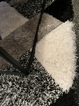 Product Review of So Soft 3D Polyester Shaggy 160cm x 230cm Extra Large Rug - Extra Fluffy, Carved Design, Hard Backed from n**g 1