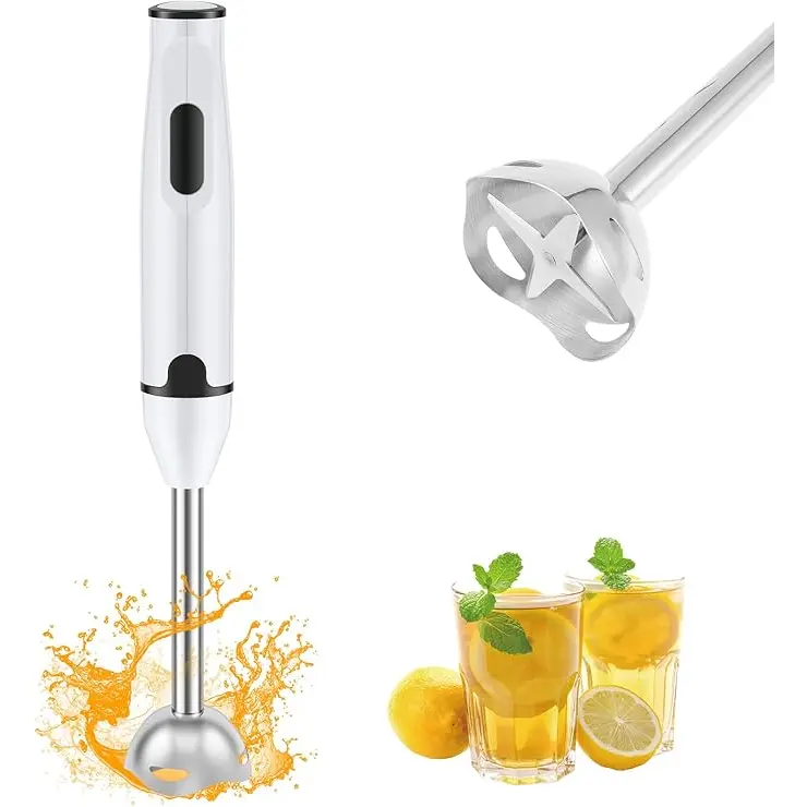 400W Hand Blender Electric Stick Blender Curry Fruit Food Mixer Juice Cream Tool 4