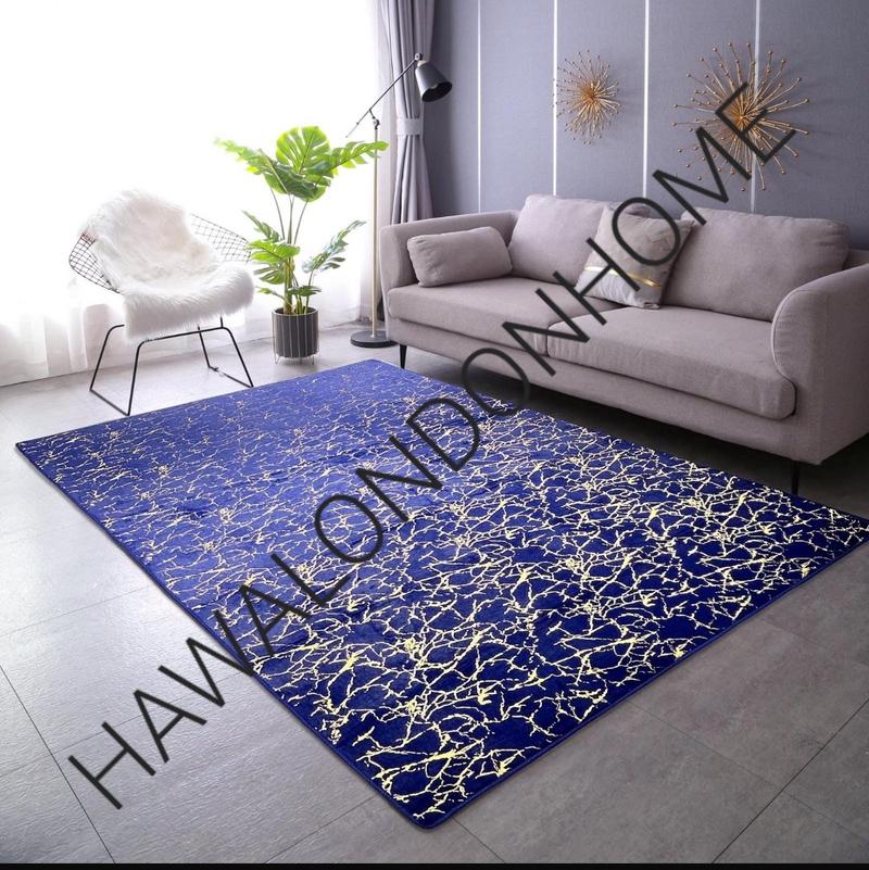 Product Introduction of LUXURY NON SLIP MACHINE WASHABLE MARBLE EFFECT RUGS 90X190CM 160X230CM 190X270CM 8