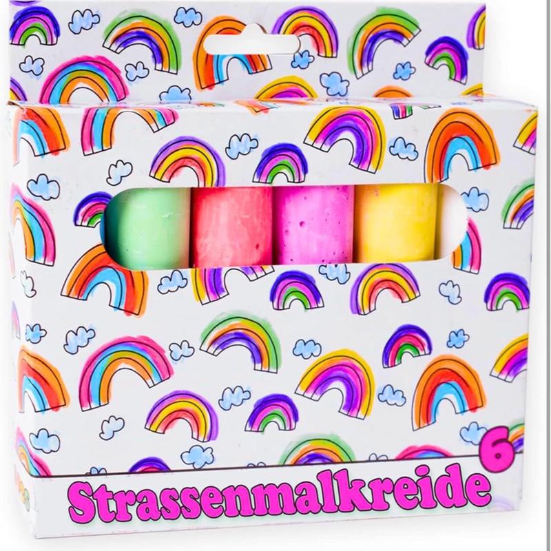 18 Pieces Chalk Set, Sidewalk Chalk, 3 Box Sidewalk Chalk for Kids, Chalk for Kids, Road chalk, Sidewalk Chalk Sets For Kids, Outdoor Art Activities for Kids Outdoor Side Walk Outside Drivewa 6371 1