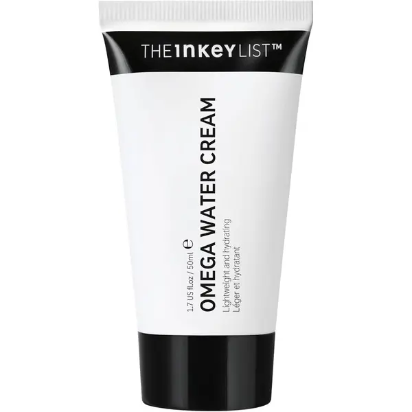 The INKEY List Omega Water Cream 50ml, Oil-Free Face Moisturiser, Lightweight Gel, Vegan Friendly Skincare, Suitable For Blemish Prone Skin
