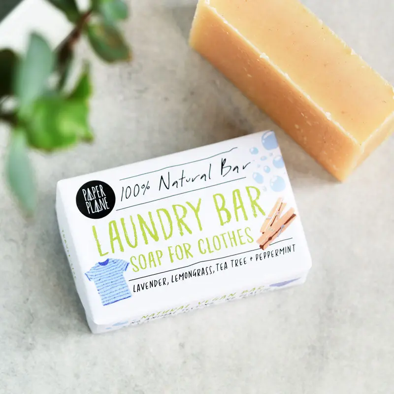 Laundry Bar Natural Vegan Plastic-free