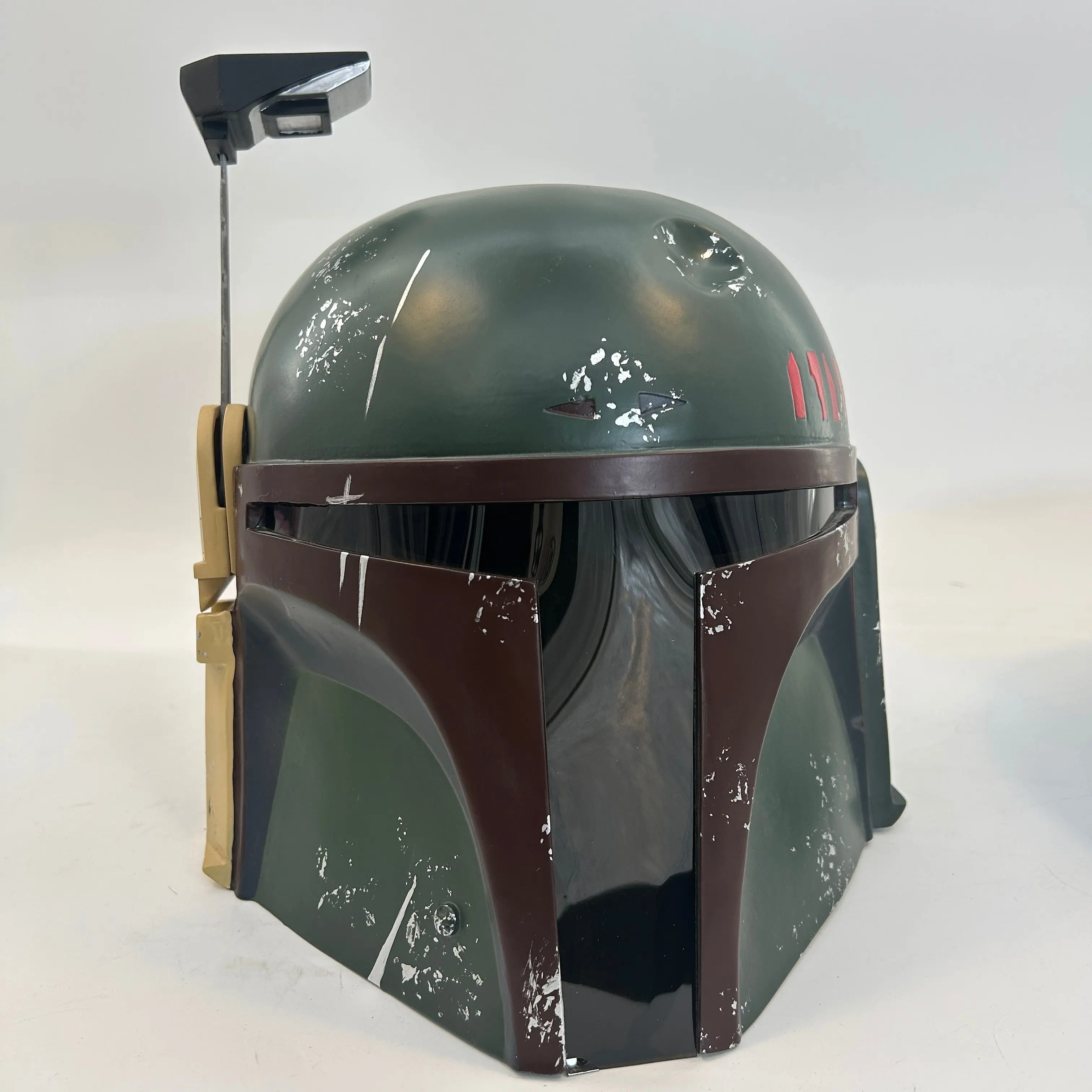 Boba Fett Battle Damaged Resin Helmet Cosplay Halloween Fancy Dress Prop Accessory