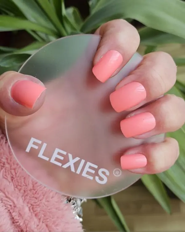 Flexies - Paradise Cove Salon Quality, Reusable, Long Lasting, Press on Nails