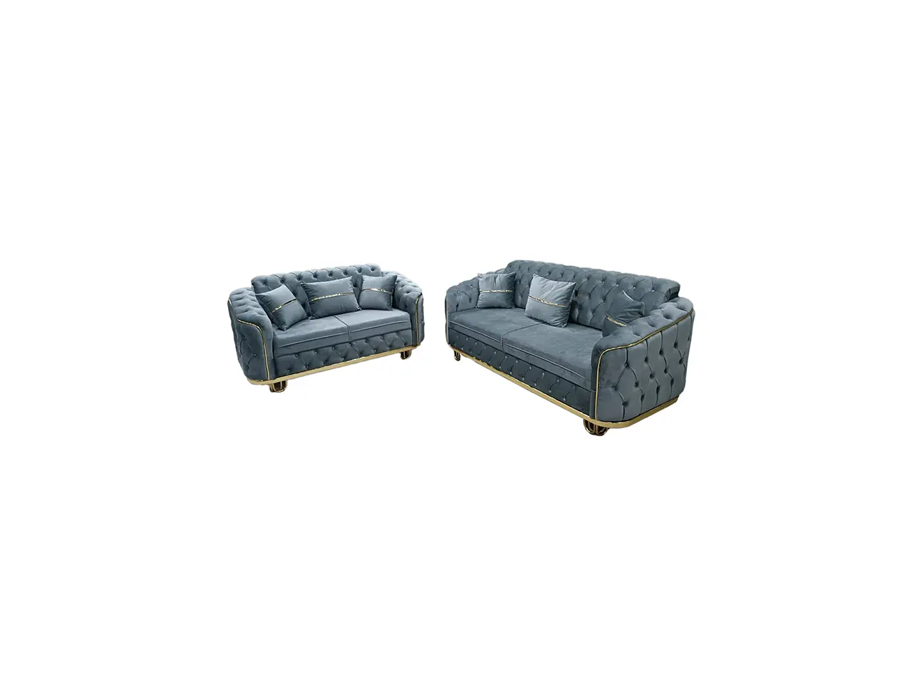 Madrid Fabric Corner and 3+2 Seater Sofa Bed Available In 4 Colors