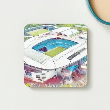 Manchester City FC Coasters - Perfect for Your Tableware 2