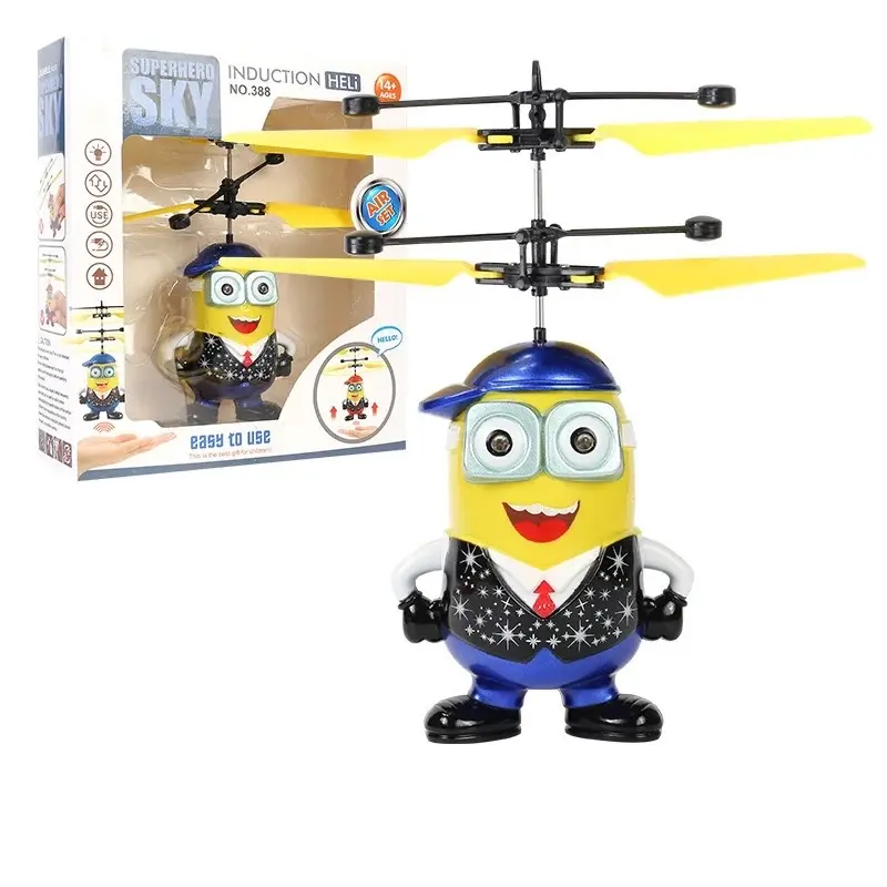 Flight Ducking and Superhero Fly Sensor Toys Gift Set spinning ball