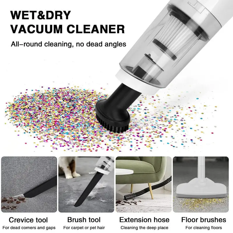 Cordless Stick Vacuum Cleaner Wireless Vacuum Cleaner Upright Anti Hair Wrap Set 5