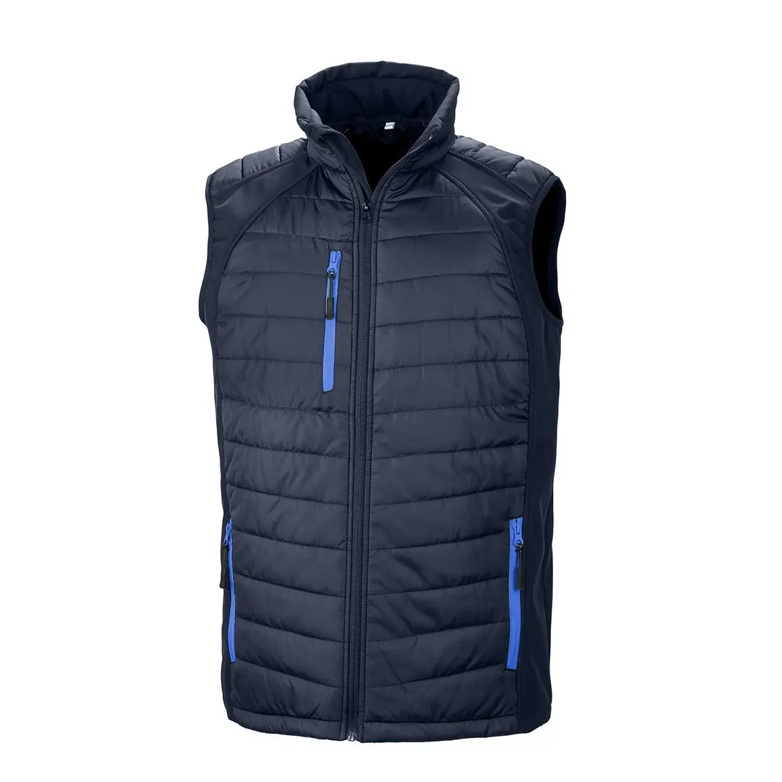 Result Black Compass + Softshell Fabric, Sleeveless Design + Outdoor, Workwear, Casual Wear + Gilet + Windproof, Lightweight, Comfortable Menswear Breathable jacket Hem Layer Pockets Tops
