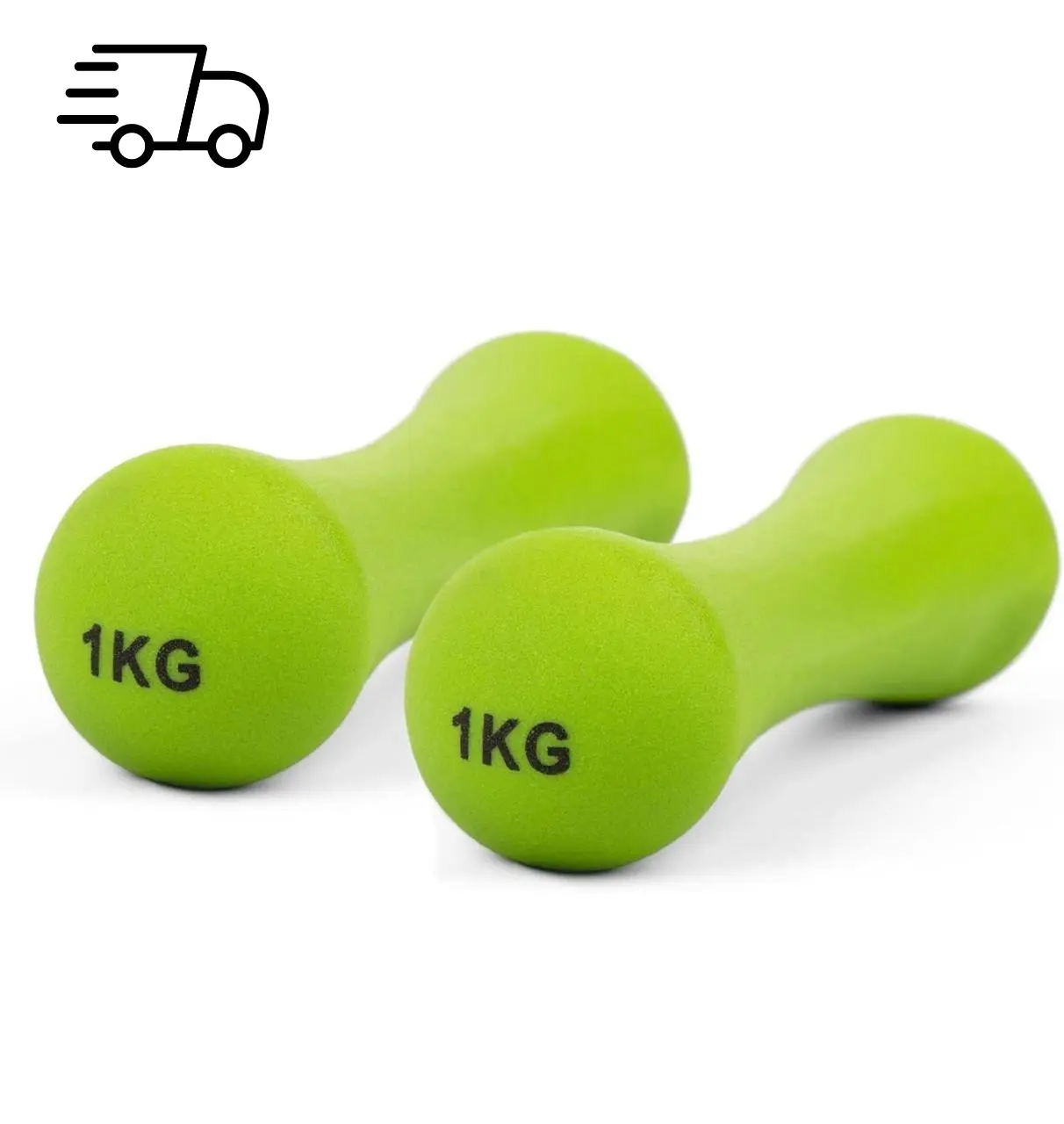 Dumbbell Weight for Home Exercise Men, Women and Kids Arm Hand Weights Pilates Dumbbells, Pair, Weight Range - 1kg