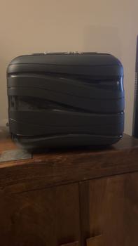 Product Review of [MissLulu Bags] Wave Design Lightweight Polypropylene Hard Shell 14'' Vanity Case (5 Colours) from 🐾**e P** S**🐾 0